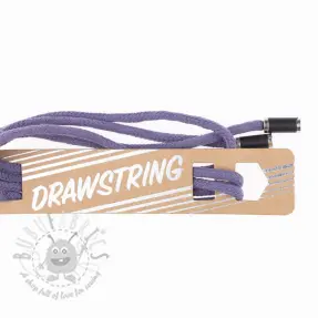 Koordje voor capuchon met eindkapjes 115 cm HEAD3 lavender