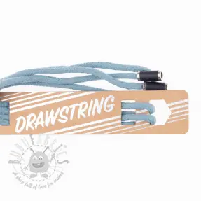 Koordje voor capuchon met eindkapjes 115 cm HEAD3 cloud blue