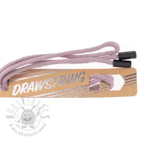 Koordje voor capuchon met eindkapjes 115 cm HEAD1 lilac