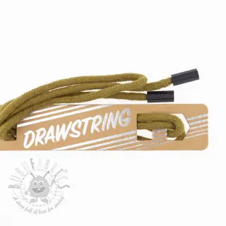 Koordje voor capuchon met eindkapjes 115 cm HEAD1 golden brown