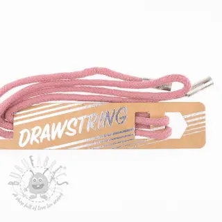 Koordje voor capuchon met eindkapjes 115 cm HEAD2 old pink