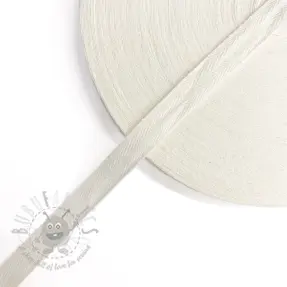 Keperband katoenen 15 mm off white
