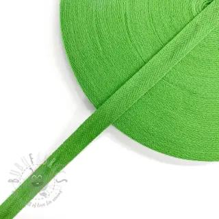 Keperband katoenen 15 mm lime