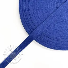 Keperband katoenen 15 mm cobalt