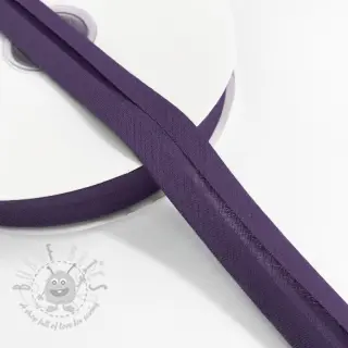 Boordstrook katoen violet