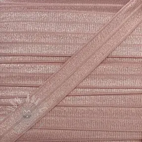 Omvouwelastiek 15 mm washed pink