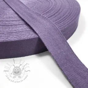 Tassenband katoen 4 cm lavender