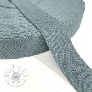 Tassenband katoen 4 cm cloud blue