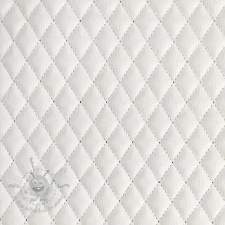 Kunstleer MATELASSE blanc