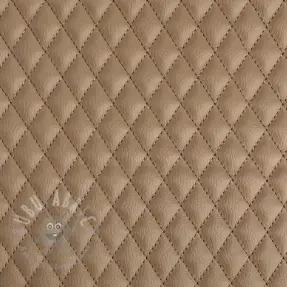 Kunstleer MATELASSE taupe