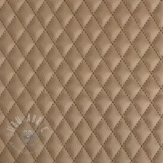 Kunstleer MATELASSE taupe