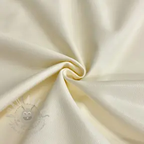 Kunstleer voor kleding ecru