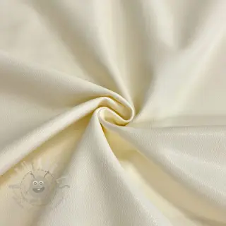 Kunstleer voor kleding ecru