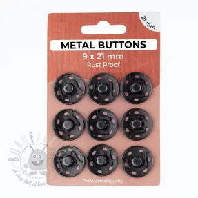 Drukknoop METAL 21 mm anthracite
