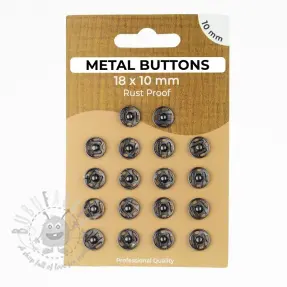 Drukknoop METAL 10 mm anthracite