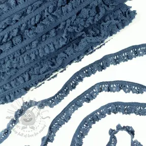 Katoenen kant elastisch jeans