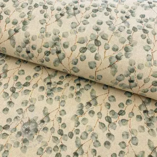 Decoratiestof Linenlook Little eucalyptus