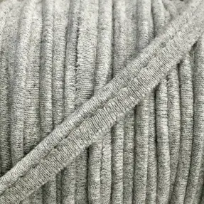 Paspulka úplet melir light grey