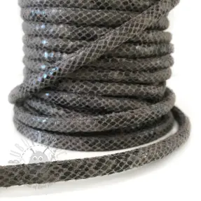 Suède koord Snake grey