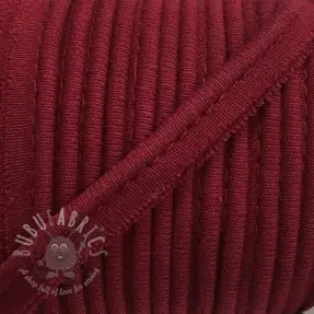 Paspel tricot dark red