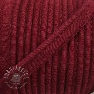 Paspel tricot dark red