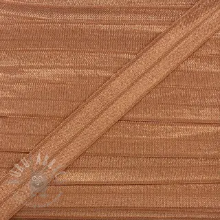 Omvouwelastiek 15 mm dark salmon