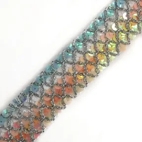 Lint Sequin MULTI rose