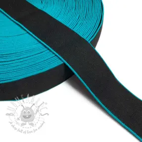 Glad elastiek 4 cm Rim aqua