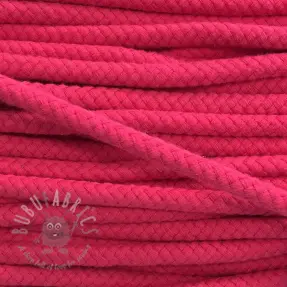 Katoenen koord 8 mm fuchsia