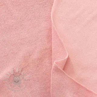 Elastische badstof rose