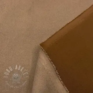 Suèdestof stretch taupe