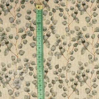 Decoratiestof Linenlook Little eucalyptus