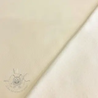 Kunstleer voor kleding ecru