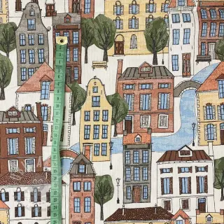 Decoratiestof premium Favourite village