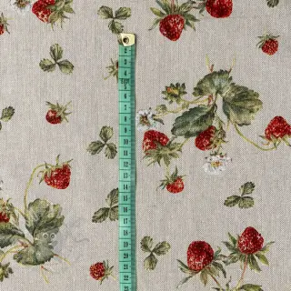 Decoratiestof Linenlook Wild strawberries