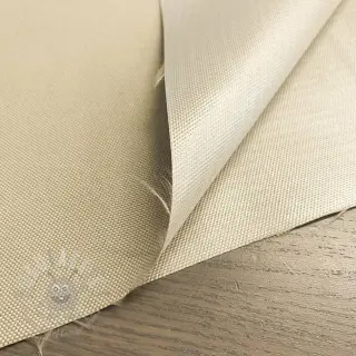 Windjasstof met waterafstotende afwerking beige