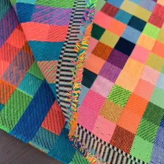 Dekoračná látka jacquard Pixels