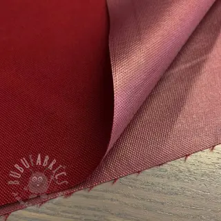 Windjasstof met waterafstotende afwerking dark red
