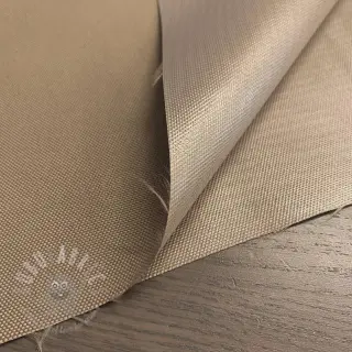 Windjasstof met waterafstotende afwerking taupe