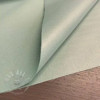 Windjasstof met waterafstotende afwerking mint