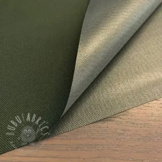Windjasstof met waterafstotende afwerking dark green