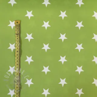 Katoenen stof Stars purple
