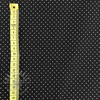 Katoenen stof Petit dots taupe