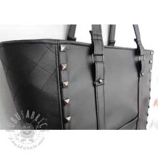 Kunstleer KARIA noir