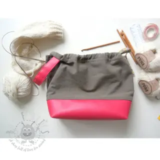 Kunstleer KARIA fuchsia
