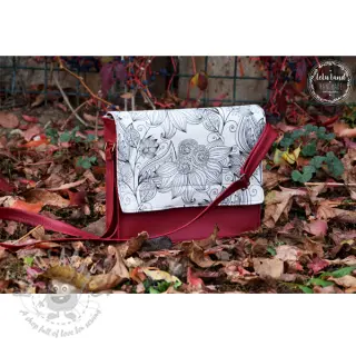 Kunstleer KARIA bordeaux