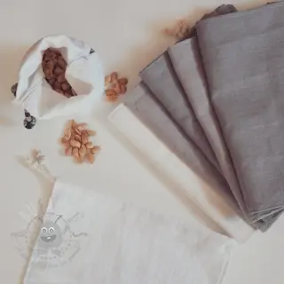 Voorgewassen linnen grey