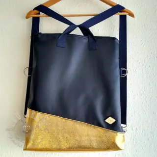Kunstleer KARIA marine