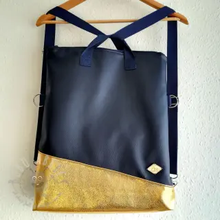 Kunstleer KARIA marine