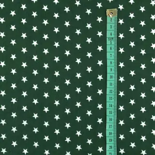 Bavlnená látka Petit stars dark green
